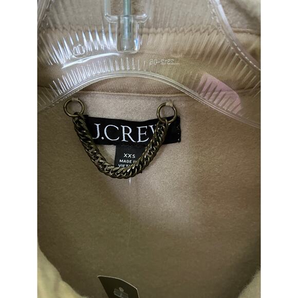 Jcrew NWT tan jacket lightweight -xxs‎ - Picture 2 of 4